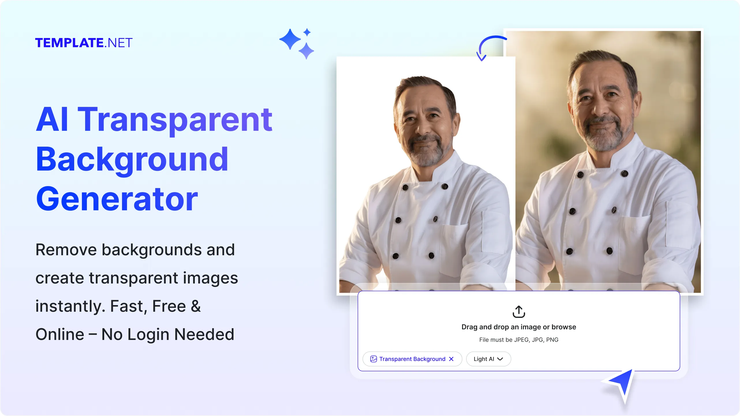 Free AI Transparent Background Generator, Remove Background Online